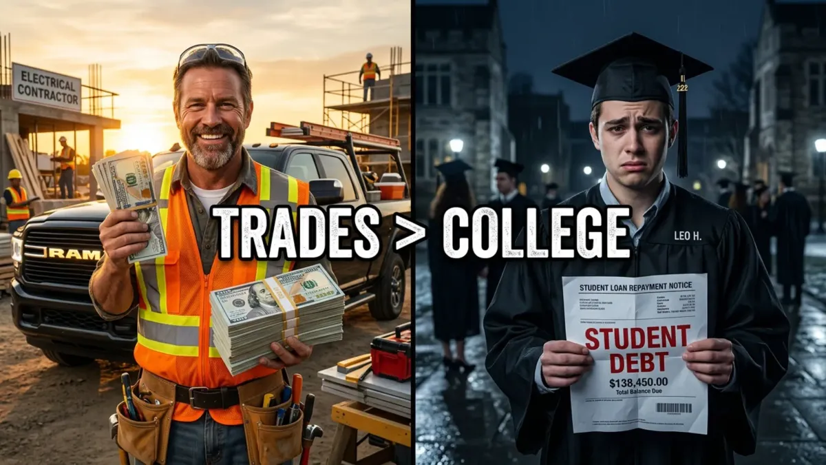 47% of Tradesmen Now Outearn College Graduates. Here's the Math.